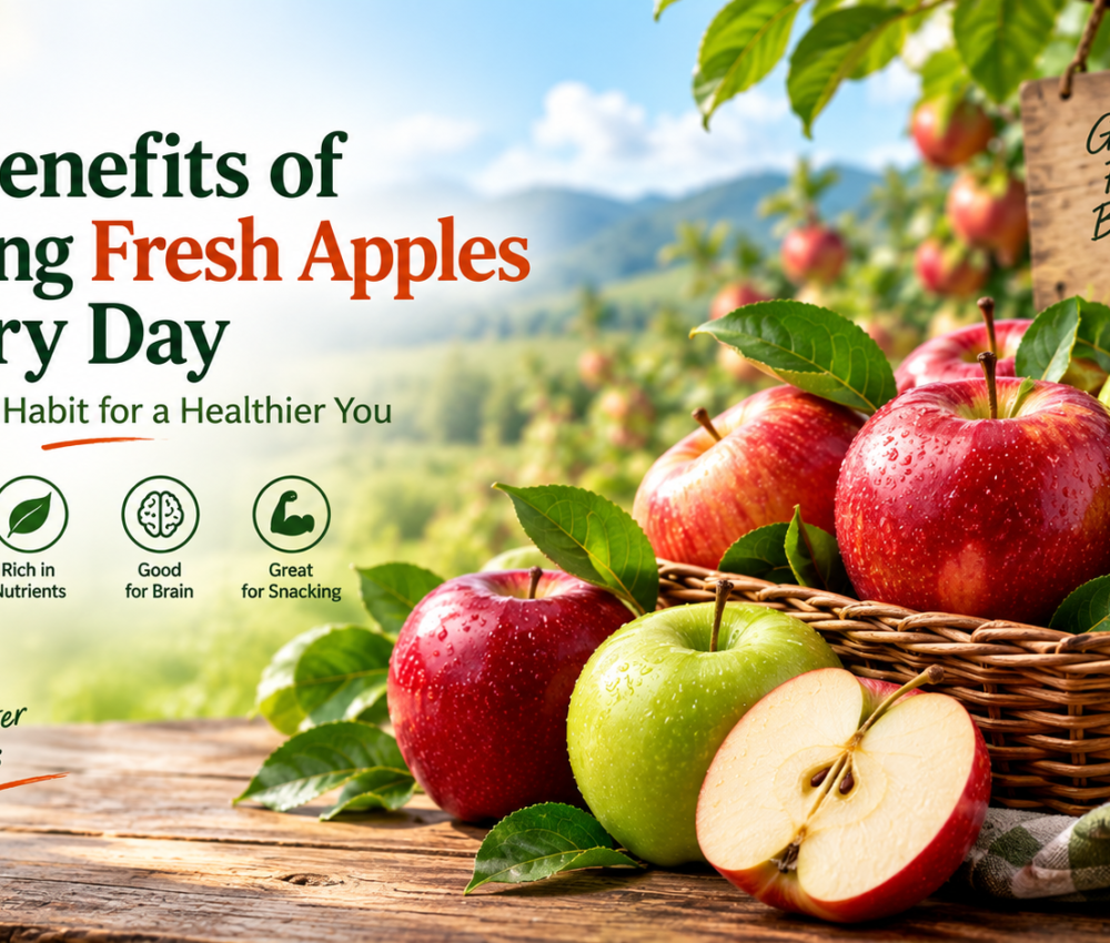 7 Benefits of Eating Fresh Apples Every Day